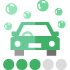 洗車指数(指数:60:洗車には、いまいちの天気かな)