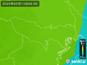 PM2.5分布予測(東京都)