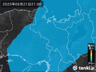 PM2.5分布予測(京都府)