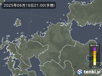 福岡県のヒノキ花粉予測