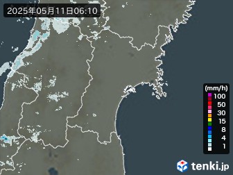 雨雲レーダー